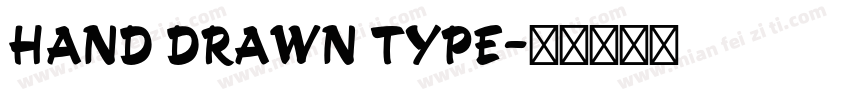 Hand Drawn Type字体转换
